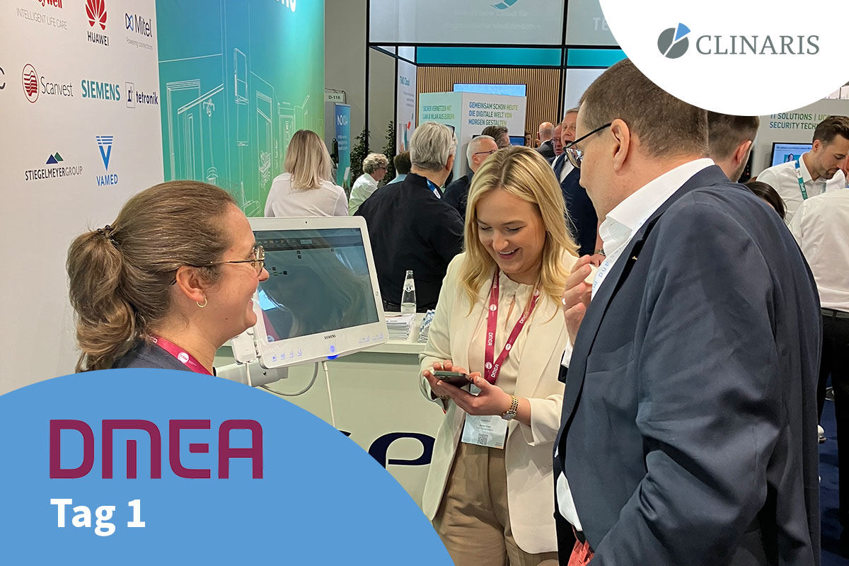 Zusammenfassung von Tag 1 der DMEA