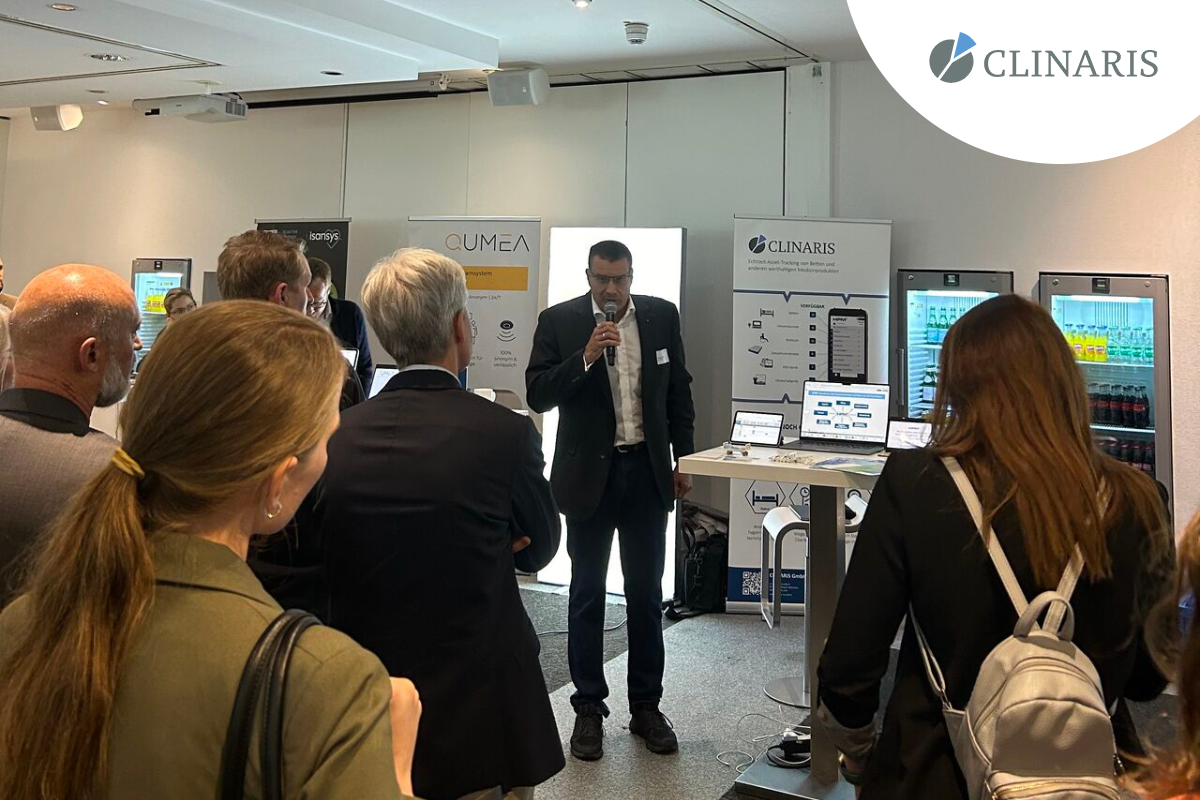 CLINARIS mit Thorsten Amann auf der smartXcare 2024